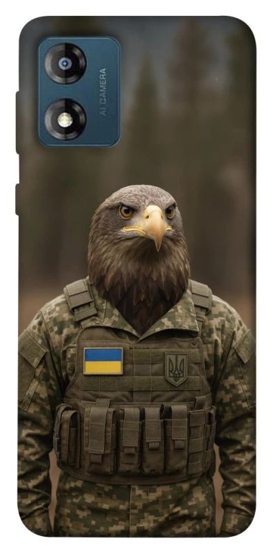 Чохол на Motorola Moto E13 Орел захисник фото 1 з 1