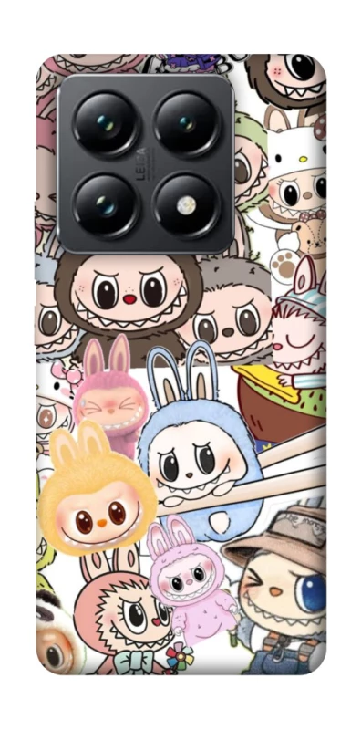 Чохол на Xiaomi 14T Pro All Labubus фото 1 з 1