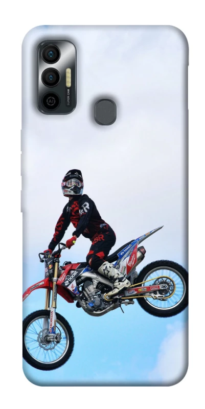 Чохол на TECNO Spark 7 Мотокрос фото 1 Чохол на TECNO Spark 7 Мотокрос фото 1 з 1