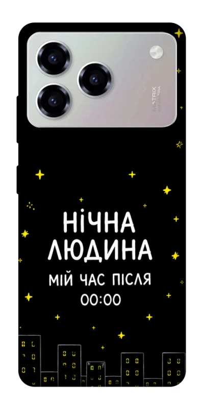 Чехол на ZTE Blade A76 Нічна людина фото 1 из 1