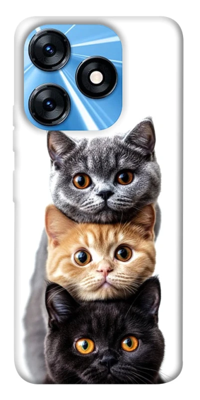 Чохол на TECNO Spark 10 Гарні котики фото 1 з 1