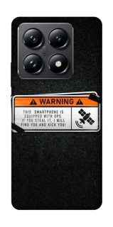 Чехол на Xiaomi 14T Pro Warning фото 1 из 1