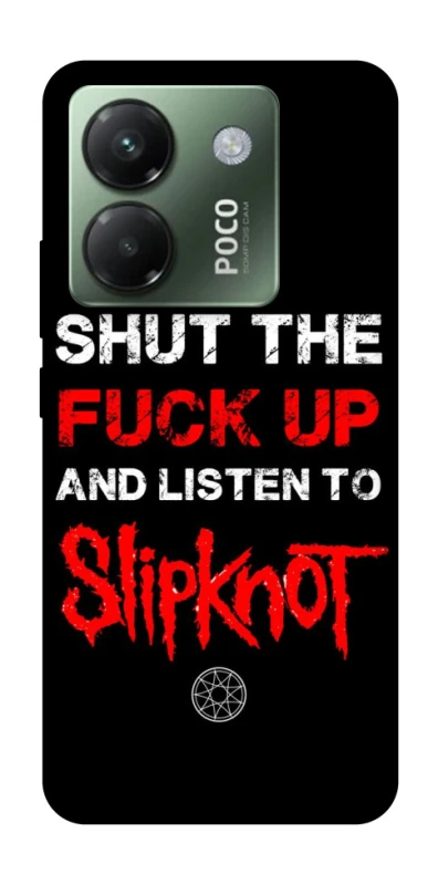 Чехол на Xiaomi Poco M7 pro 5G Slipknot vibes фото 1 Чехол на Xiaomi Poco M7 pro 5G Slipknot vibes фото 1 из 1