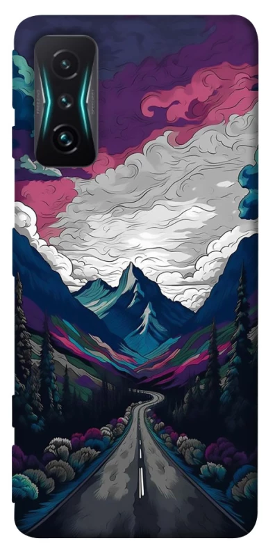 Чохол на Xiaomi Redmi K50 Gaming Намальовані гори фото 1 з 1