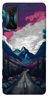 Чохол на Xiaomi Redmi K50 Gaming Намальовані гори фото 1 з 1