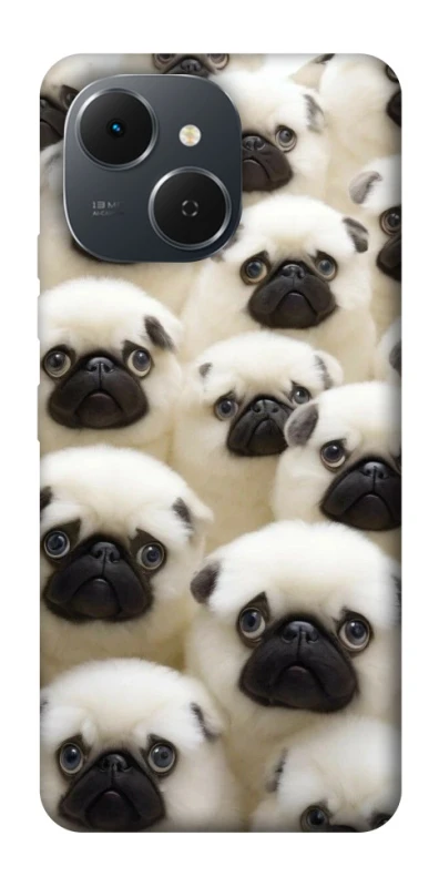 Чехол на TECNO Spark 40C Doggy Pug Love фото 1 из 1