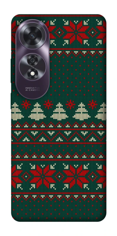 Чехол на Oppo A60 Christmas jumper ver.4 фото 1 из 1