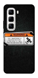 Чехол на Infinix Hot 50 Pro Warning фото 1 из 1