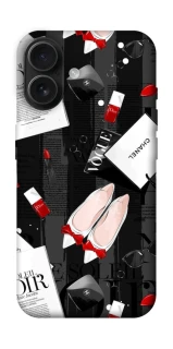 Чехол на Apple iPhone 16 Fashion collage ver.4 фото 1 из 1