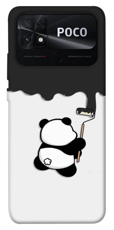 Чехол на Xiaomi Poco C40 Panda painter фото 1 из 1