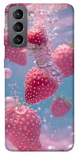 Чохол на Samsung Galaxy S21 FE Полуниця в воді фото 1 з 1