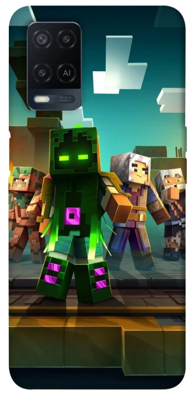 Чохол на Oppo A54 4G Minecraft dungeon фото 1 з 1