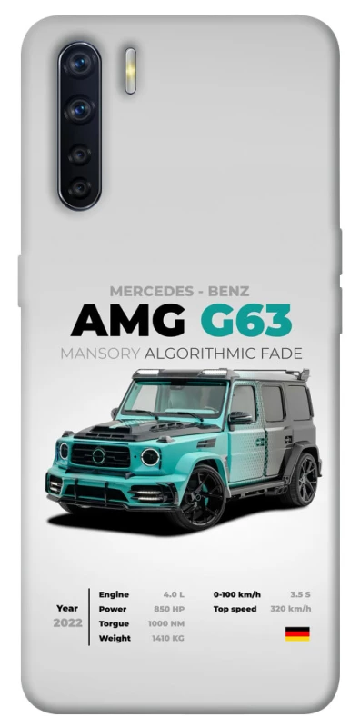 Чохол на Oppo A91 Mint amg G63 фото 1 з 1