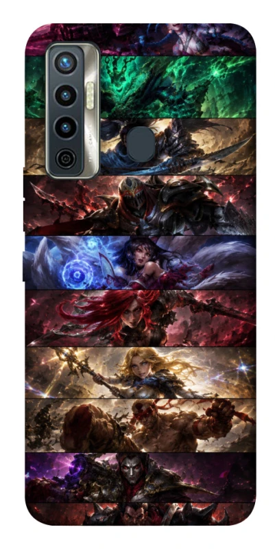 Чохол на TECNO Camon 17 League of Legends фото 1 з 1