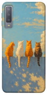 Чохол на Samsung A750 Galaxy A7 (2018) cats on wall фото 1 з 1