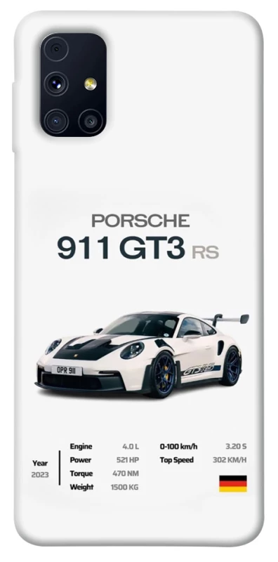 Чехол на Samsung Galaxy M31s Porsche 911 GT3 фото 1 из 1
