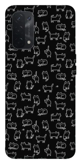 Чохол на Oppo A54 5G / A74 5G Black Cats фото 1 Чохол на Oppo A54 5G / A74 5G Black Cats фото 1 з 1