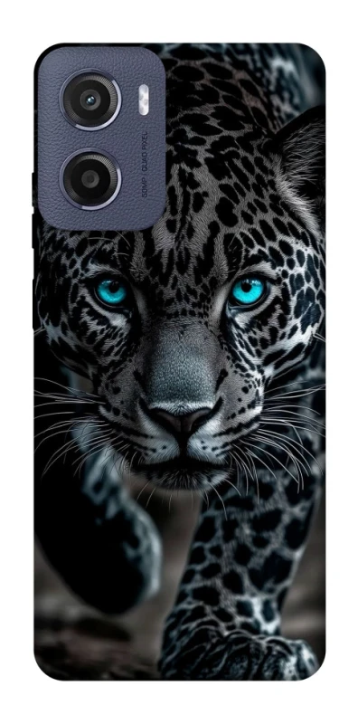 Чохол на Motorola Moto E15 blue eye leo фото 1 з 1