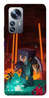 Чехол на Xiaomi 12 / 12X Minecraft game adventure фото 1 из 1