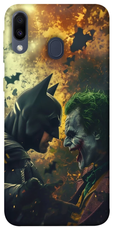 Чохол на Samsung Galaxy M20 Batman and the Joker фото 1 з 1