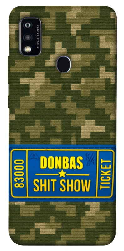 Чехол на ZTE Blade A51 Donbas ticket фото 1 из 1