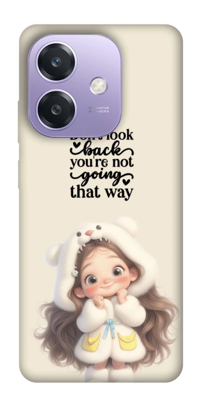 Чехол на Oppo A3X Don't look back фото 1 из 1