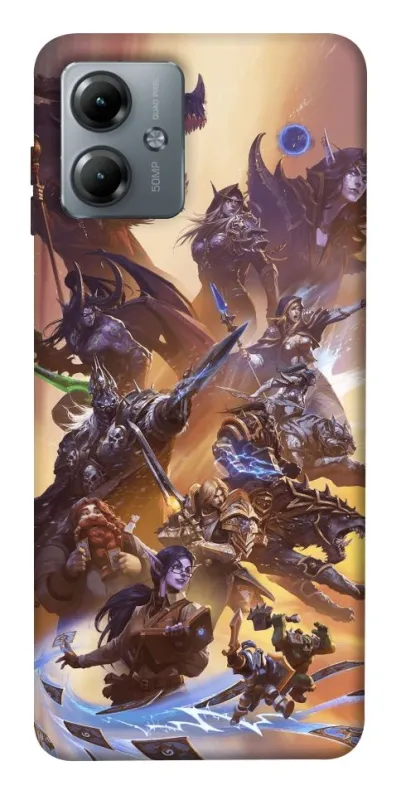 Чохол на Motorola Moto G14 Warcraft v4 фото 1 з 1