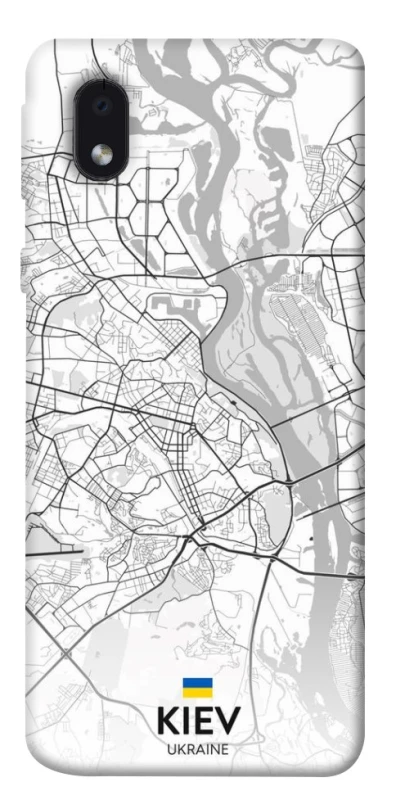 Чехол на Samsung Galaxy M01 Core / A01 Core Kiev white map фото 1 из 1