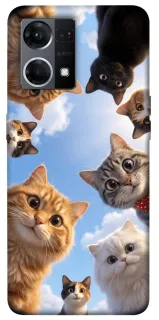 Чехол на Oppo Reno 7 4G Cats фото 1 из 1