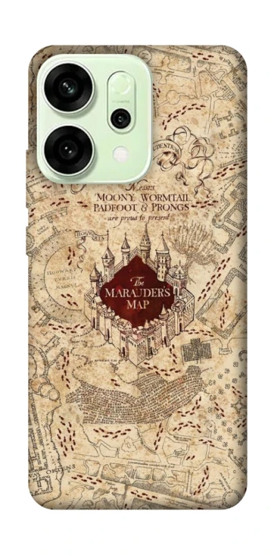Чохол на Oppo Reno 14 Harry Potter Marauder's Map фото 1 з 1