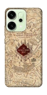 Чохол на Oppo Reno 14 Harry Potter Marauder's Map фото 1 з 1