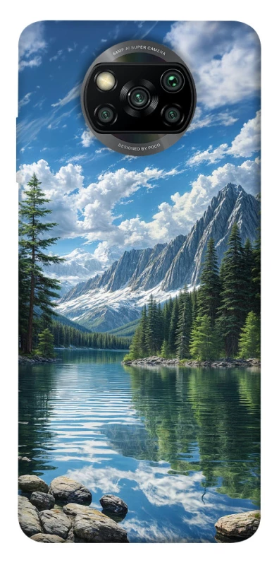 Чехол на Xiaomi Poco X3 NFC / Poco X3 Pro River in the mountains фото 1 из 1