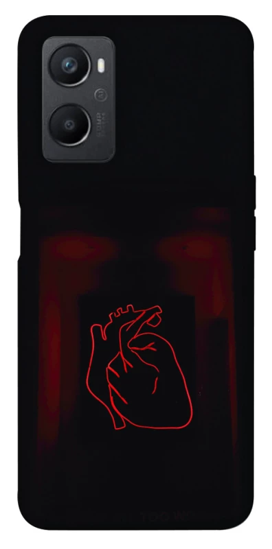 Чохол на Oppo A96 Червоне серце фото 1 з 1