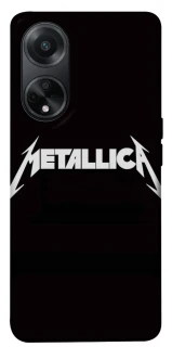 Чехол на Oppo A58 4G Metallica logo фото 1 из 1