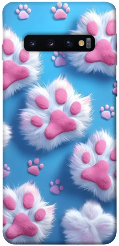 Чохол на Samsung Galaxy S10 Cat paw фото 1 з 1
