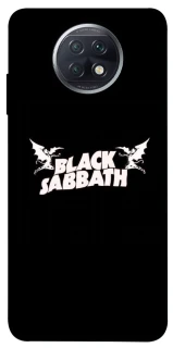 Чехол на Xiaomi Redmi Note 9 5G / Note 9T Black Sabbath logo ver.2 фото 1 из 1