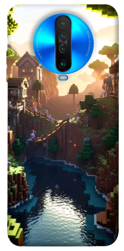 Чохол на Xiaomi Poco X2 Minecraft sunset фото 1 з 1