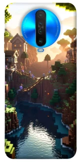 Чехол на Xiaomi Poco X2 Minecraft sunset фото 1 из 1