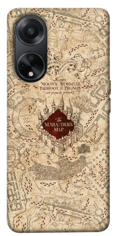 Чохол на Oppo A58 4G Marauders map фото 1 з 1