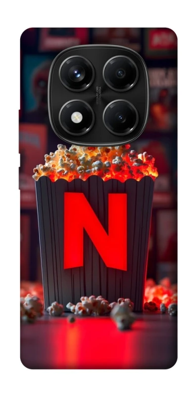 Чохол на Xiaomi Redmi Note 14 Pro 4G Netflix and popcorn фото 1 з 1