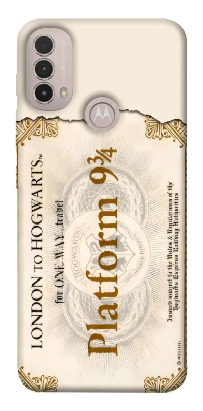 Чехол на Motorola Moto E40 Ticket 9-3/4 фото 1 из 1