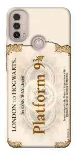 Чехол на Motorola Moto E40 Ticket 9-3/4 фото 1 из 1