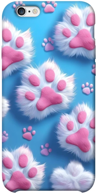 Чехол на Apple iPhone 6/6s plus (5.5") Cat paw фото 1 из 1