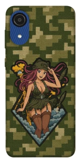 Чехол на Samsung Galaxy A03 Core Military Waifu фото 1 Чехол на Samsung Galaxy A03 Core Military Waifu фото 1 из 1
