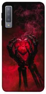 Чехол на Samsung A750 Galaxy A7 (2018) Heart in the hands of a skeleton фото 1 из 1