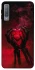Чохол на Samsung A750 Galaxy A7 (2018) Heart in the hands of a skeleton фото 1 з 1