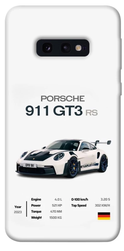 Чехол на Samsung Galaxy S10e Porsche 911 GT3 фото 1 из 1