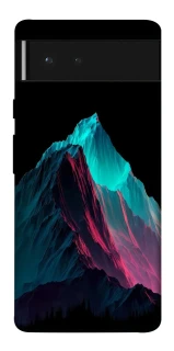 Чехол на Google Pixel 6 Neon mountains фото 1 из 1