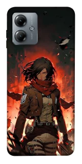 Чохол на Motorola Moto G14 Mikasa v2 фото 1 з 1