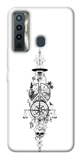 Чехол на TECNO Camon 17 Tattoo ver.7 фото 1 из 1